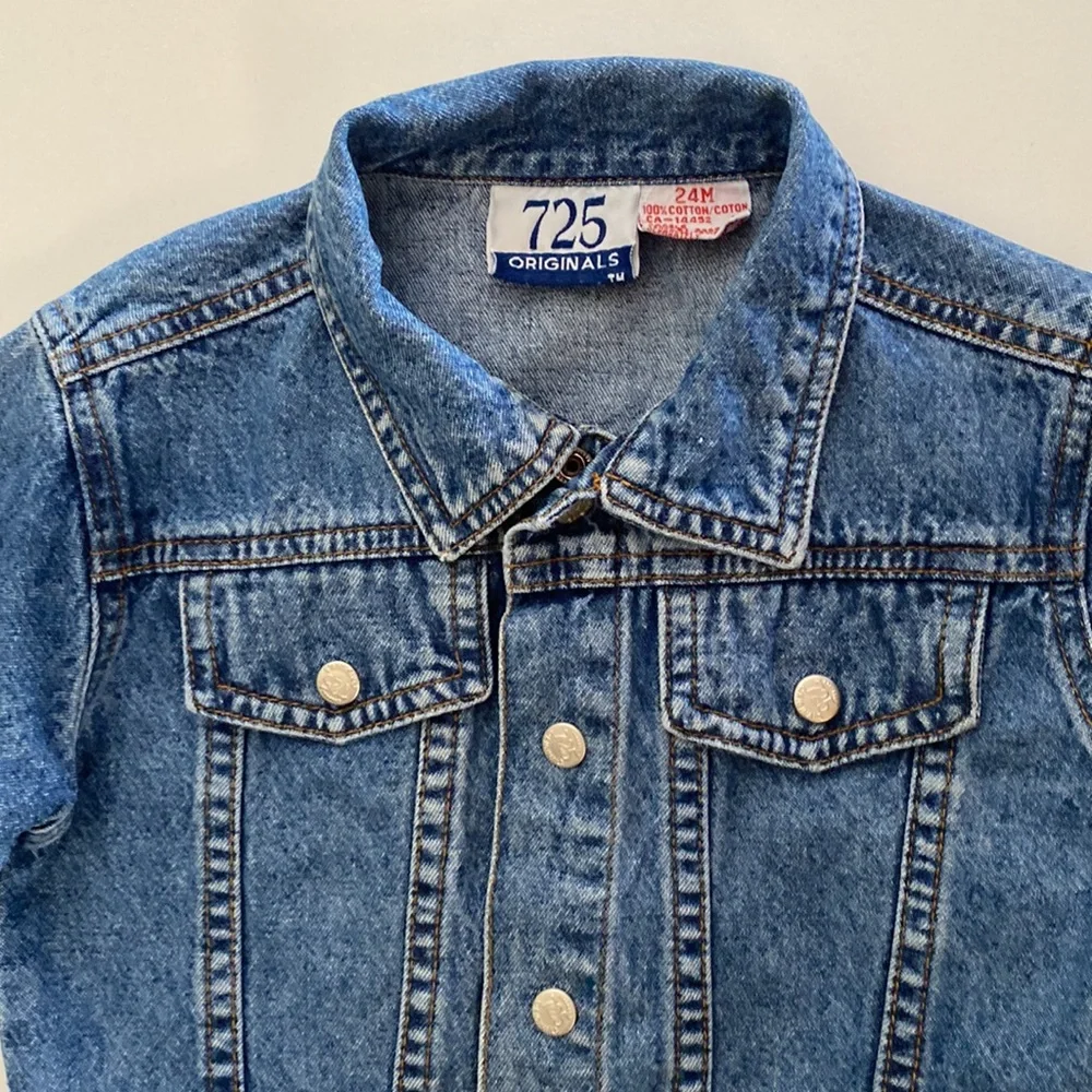 725 Originals Denim Jean Jacket 24 Months - Picture 5 of 9